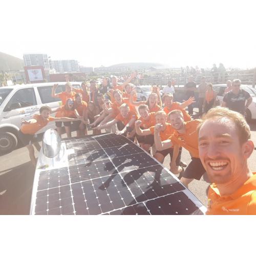 Nuon Solar Team wint SASOL Solar Challenge