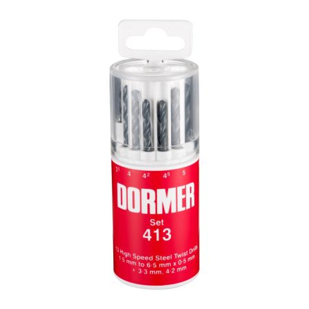 Dormer - Spiraalboor A100 in set, diverse samenstellingen | A191-413