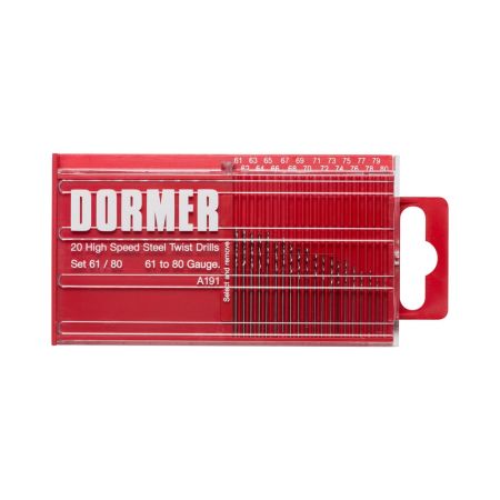 Dormer - Spiraalboor A100 in set, diverse samenstellingen | A191-61-80