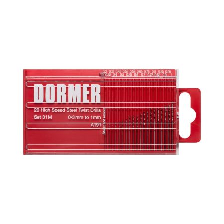 Dormer - Spiraalboor A100 in set, diverse samenstellingen | A191-31M