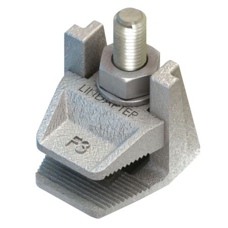 Lindapter - Flensklem Smeedbaar gietijzer Thermisch verzinkt F3 (zonder bout) M10 - 61390.100001