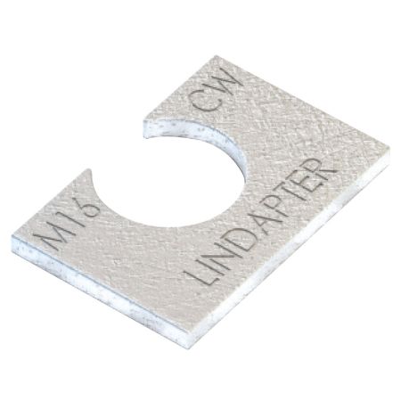 Lindapter - LINDAPTER Opvulelement type CW Staal Elektrolytisch verzinkt CW M8 - 61415.080001