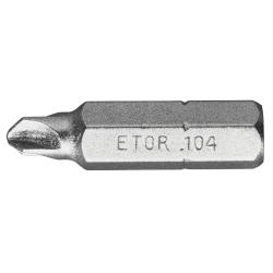 ETOR - Standaard bits serie 1 voor schroeven met Torq Set® profiel