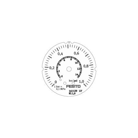 Festo FMAP-63-1-1/4-EN precisieflensmanometer - 161129