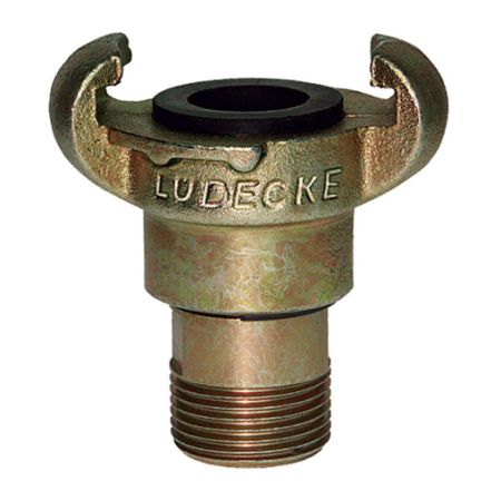 LÜDECKE - Draaibare klauwkoppeling DIN 3489 - A/KAG12-DR