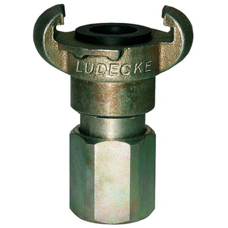LÜDECKE - Draaibare klauwkoppeling DIN 3489 - A/KIG34-DR