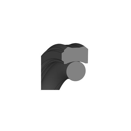 DICHTOMATIK Piston Seal K70 | 2-pieces | 95 TPU H1005504/NBR Blue | 115x99,5x6,3/7,75 mm | FR/67200604