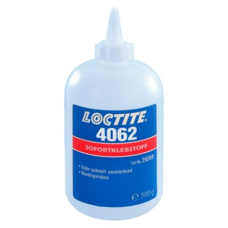 4062 LOCTITE Snellijm , Ca Adhesive , Superfast , kunststof en rubber, 500gr. - 234076