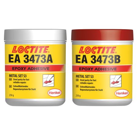 EA 3473 LOCTITE Snelle verharding (Metal Set S3) 1:1 (vh LOCTITE 3473), 500gr. - 229187