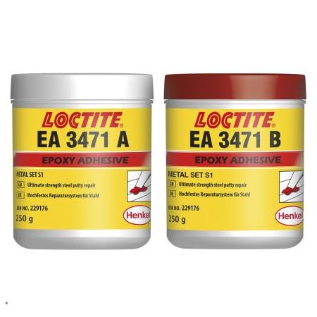 EA 3471 LOCTITE Dikke pasta (Metal Set S1) 1:1 (vh LOCTITE 3471), 500gr. - 229184