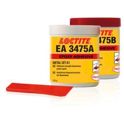 LOCTITE EA 3475 Aluminium gevulde epoxylijm ( aluminium pasta )