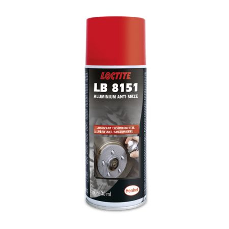 LB 8151 LOCTITE spuitbus Anti-Seize, Universele aluminium montagepasta (vh LOCTITE 8151), 400ml. - 303136