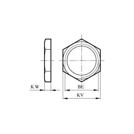 Madler - Nose nut mounting M22x1,5 for cylinder diameter 20/25mm - 81002420