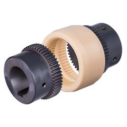 Curved-Tooth Gear Coupling BOS II, 3-pieces-style with Metal Hubs