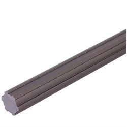 Splined Shafts - Similar to DIN ISO 14, Steel C45, Length 6000 mm