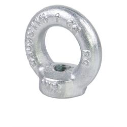 Lifting Eye Nuts DIN 582 (Ring Nuts), Steel, forged, zinc-plated