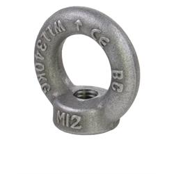 Lifting Eye Nuts DIN 582 (Ring Nuts), Steel, forged