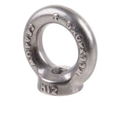 Lifting Eye Nuts DIN 582 (Ring Nuts), Stainless Steel, forged version