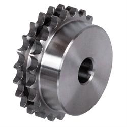 Double-Sprockets ZRS with One-Sided Hub, Pitch 1 1/2