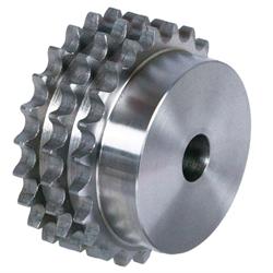 Triple-Sprockets DRS with One-Sided Hub, Pitch 5/8 x 3/8