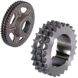 Triple-Sprockets DRT for Taper Bushes, Pitch 1
