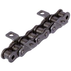 Roller Chains with Bent Attachments K1 = Slim Version, 4 x p, Double-Sided