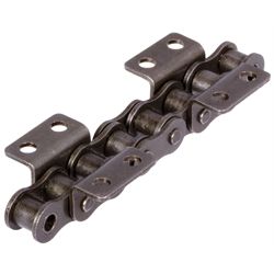 Roller Chains with Bent Attachments K2 = Wide Version, 4 x p, Double-Sided