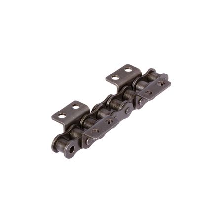 Madler - Roller chain with bent attachments 08 B-1-K2 4xp attachments wide version on both sides - 10500024