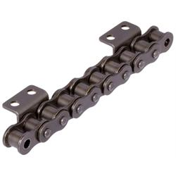 Roller Chains with Bent Attachments K2 = Wide Version, 6 x p, One-Sided