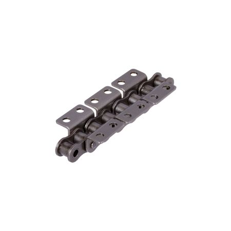 Madler - Roller chain with bent attachments 12 B-1-K2 2xp attachments wide version on both sides - 10700022
