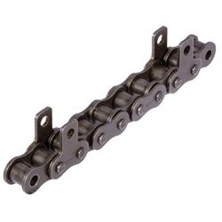 Roller Chains with Straight Attachments M1 = Slim Version, 6 x p, Double-Sided