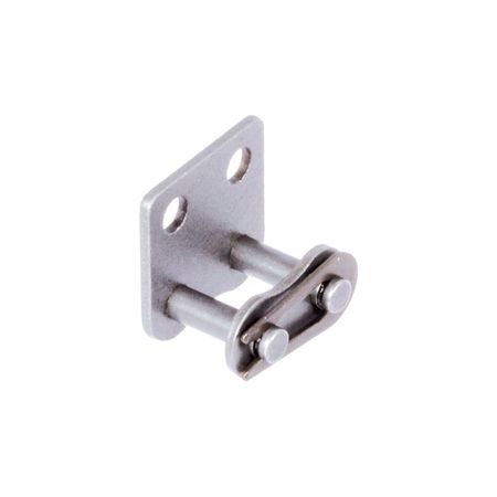 Madler - Chain connecting link type 11 / E with straight attachments 08 B-1-M2 attachments wide version on one side stainless steel 1.4301 - 10599351