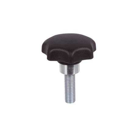 Madler - Star knob screw similar to DIN 6336 type TE Ø50mm M10 x 45 - 66195045