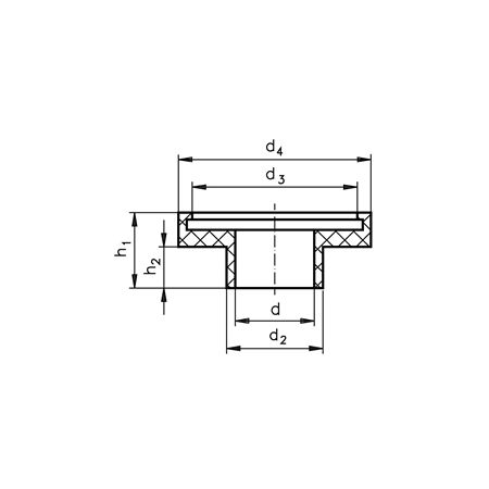 Madler - Sealing cap for angle joint DIN 71802 size 16 outer diameter 21mm - 63678000