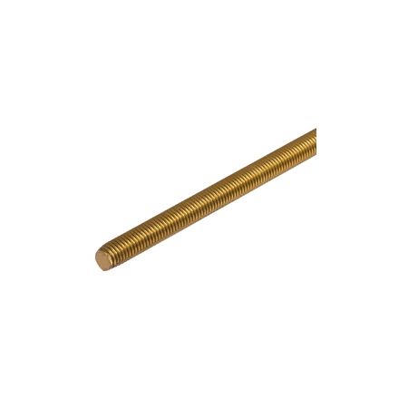 Madler - Threaded bar DIN 976-1 A (ex DIN 975) brass Ms60 M4 x 0,7 x 1000mm RH - 65040400