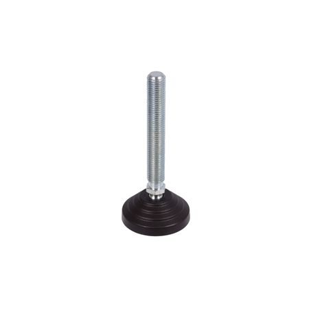 Madler - Leveling foot 344 type A M16 x 68mm long foot diameter 60mm - 65531100