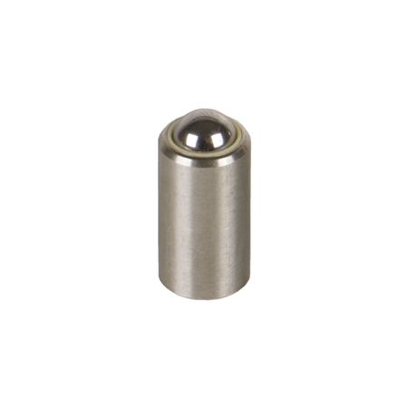 Madler - Spring plunger d1=10mm smooth without collar with moving ball stainless steel - 65499710B