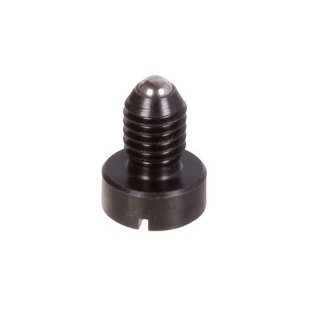 Madler - Spring plunger M10 type A with ball and head steel black oxide finished - 65464000