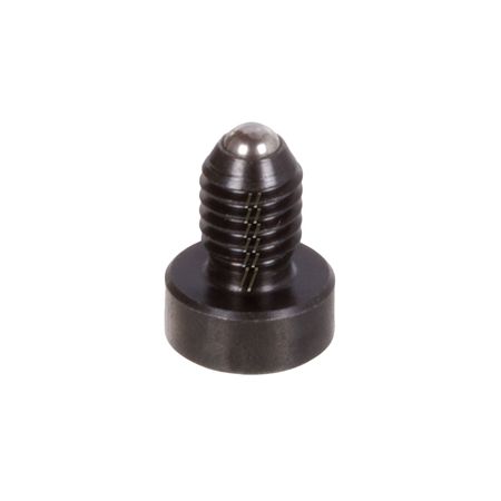 Madler - Spring plunger M6 type ASV with ball and with internal hexagon strong spring tension steel black oxide finished - 65466600V