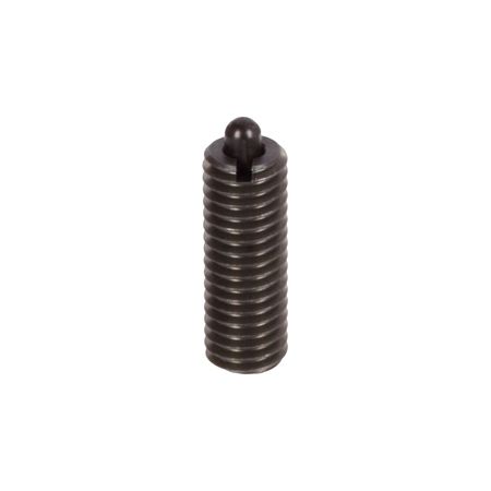 Madler - Spring plunger M12 type A with bolt and hexagon socket steel black oxide finished - 65466200