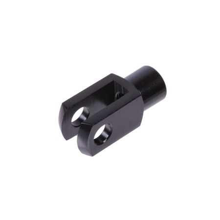 Madler - Clevis similar DIN 71752 size 4 x 16 right handed aluminum black anodized - 63766202