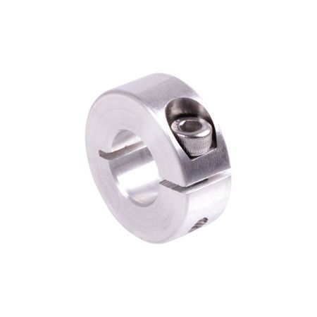 Madler - Clamp collar single-split aluminium anodized bore 15mm with screw DIN 912 A2-70 - 62367115