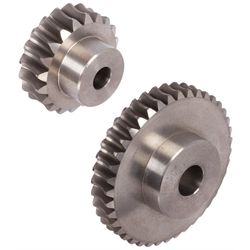 Worm Gears Made of Cast Iron, Single-Thread, Right Hand, Module 5