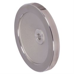 Solid-Disk Handwheels, without handle, Aluminium