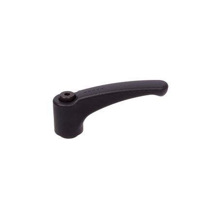 Madler - Adjustable clamping lever 355 version N with internal thread M10 lever length L1 = 78mm ployamide black-grey - 66555707