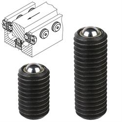 Mini Ball Transfer Units 306 with Plain Bearing, Screw-In-Version