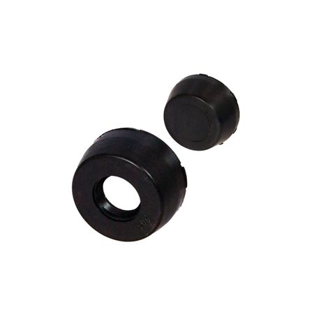 Madler - Protection cap for pillow bearings TUCP TUCF TUCFL 205 open design bore 25mm thermoplast black - 62555225