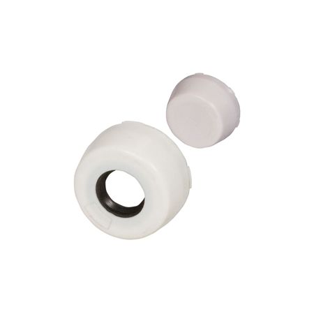 Madler - Protection cap for pillow bearings TUCP TUCF TUCFL 210 open design bore 50mm thermoplast white - 62556250