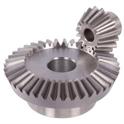 Bevel Gears, Steel, Straight Tooth System, ratio 2.5:1