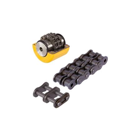 Madler - Replacement chain for chain coupling type 4012 08 A-2 length 12 links including spring clip link - 14034112